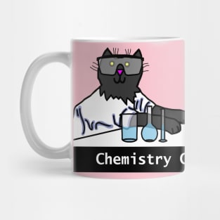 Funny Chemistry Science Cat Mug